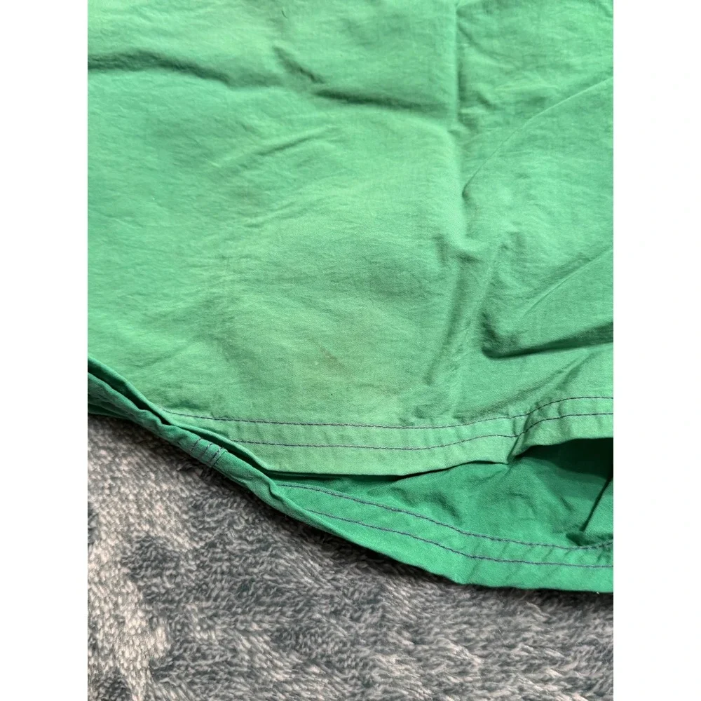 Nautica Mens XL Green Swim Shorts Trunks 100% Nylon Solid Casual Summer